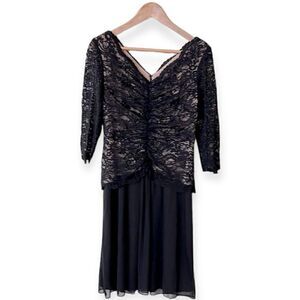 Alex Evenings Lace Dress Size 8